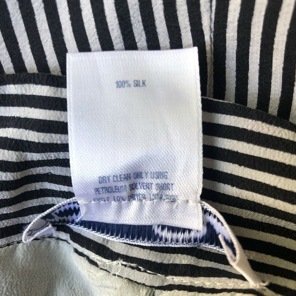 Oscar de la Renta Crepe De Chine Wide Leg Pants - Picture 7 of 7